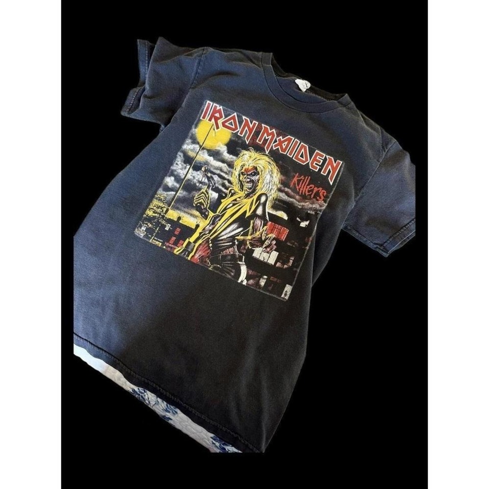 Vintage Iron Maiden Killers Official T-Shirt Size Small Alstyle Tag Band Tee‎